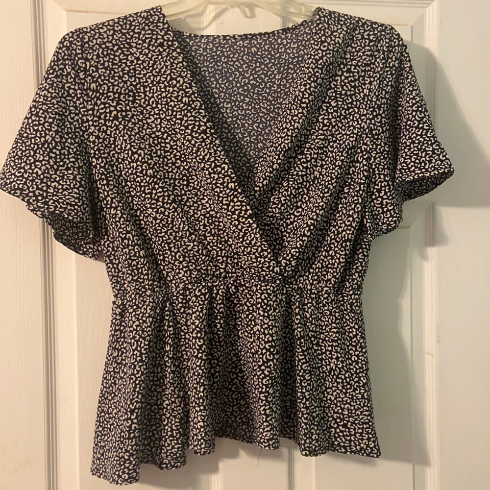 Black Cheetah Boutique Shirt